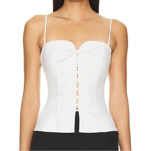 NEW ASTR Kylian Lace Up Top